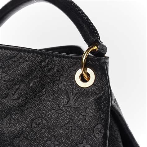 all black louis vuitton purse|louis vuitton artsy tote black.